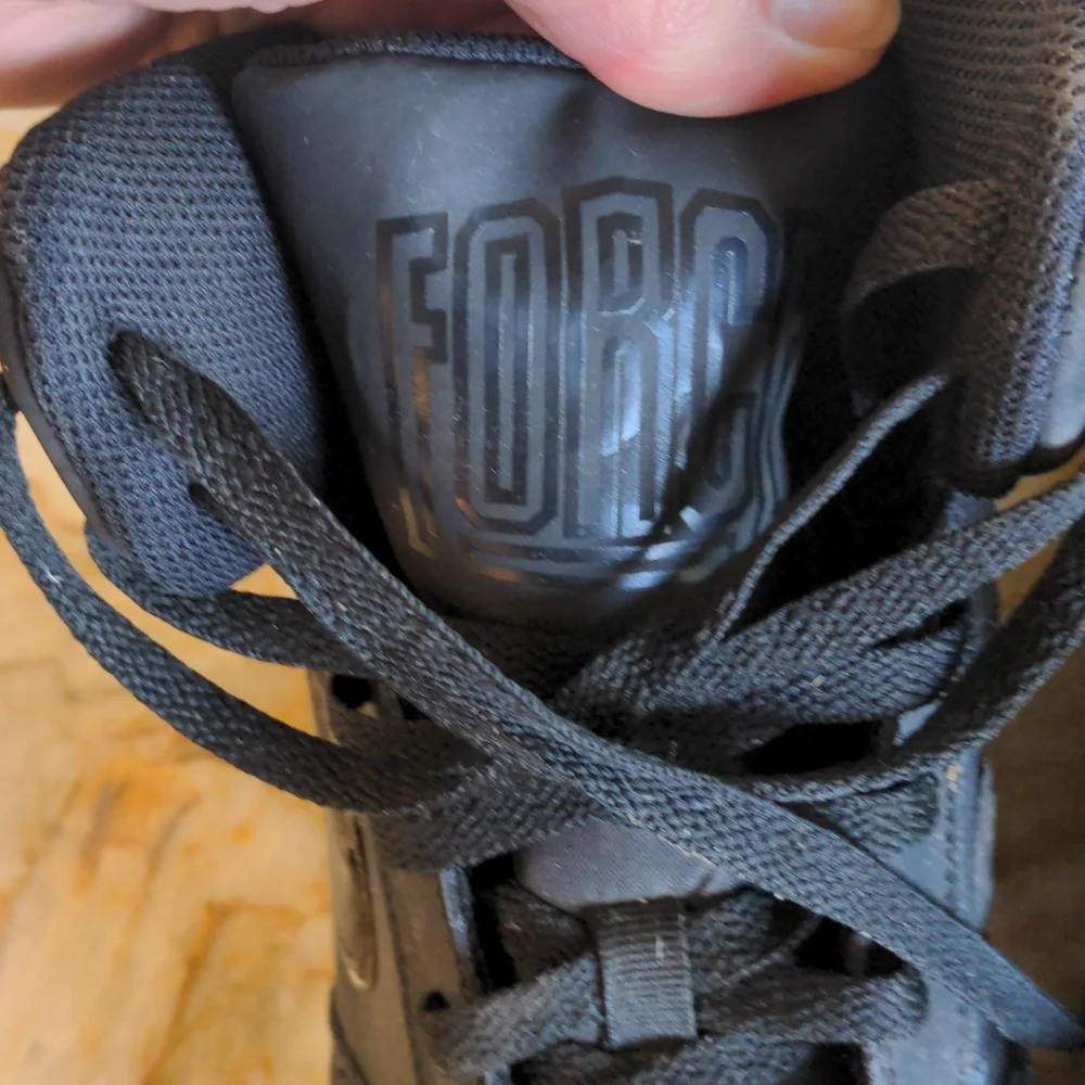 NIKE Force high top black shoes-12